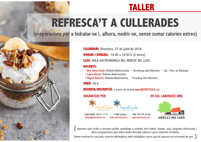 Taller refresca't a cullerades