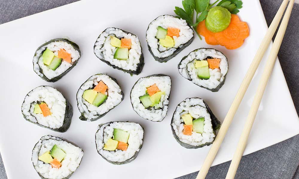 Recepta de sushi casolà