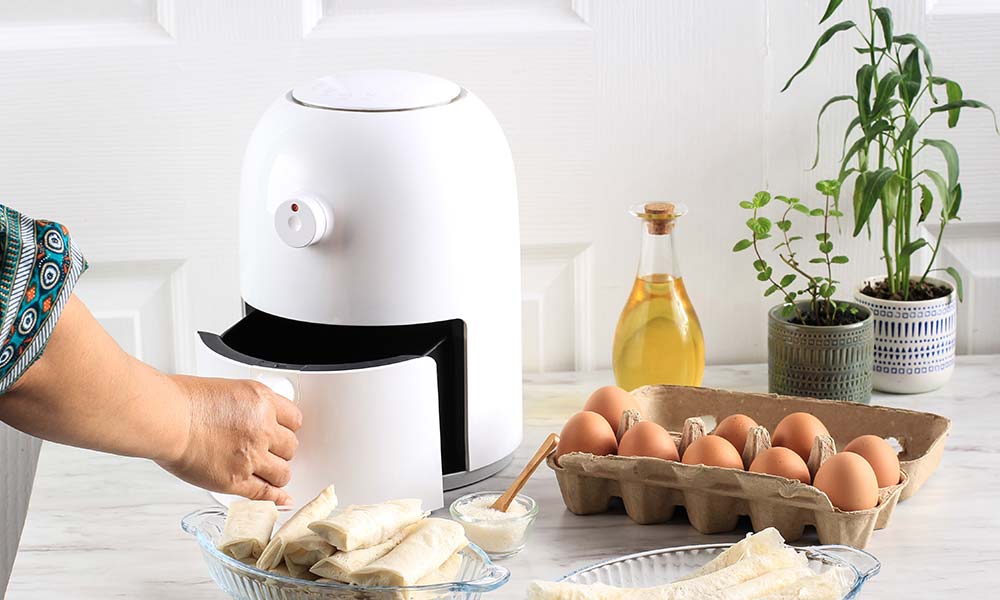 5 idees de receptes per preparar amb fregidora d’aire (airfryer)