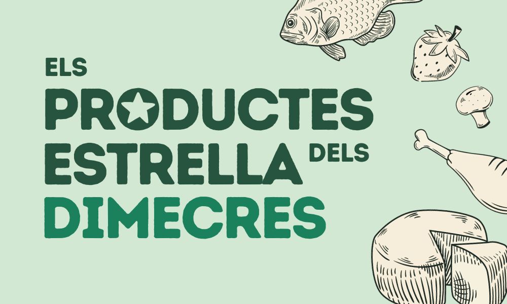 Els productes estrella dels dimecres al Mercat del Lleó